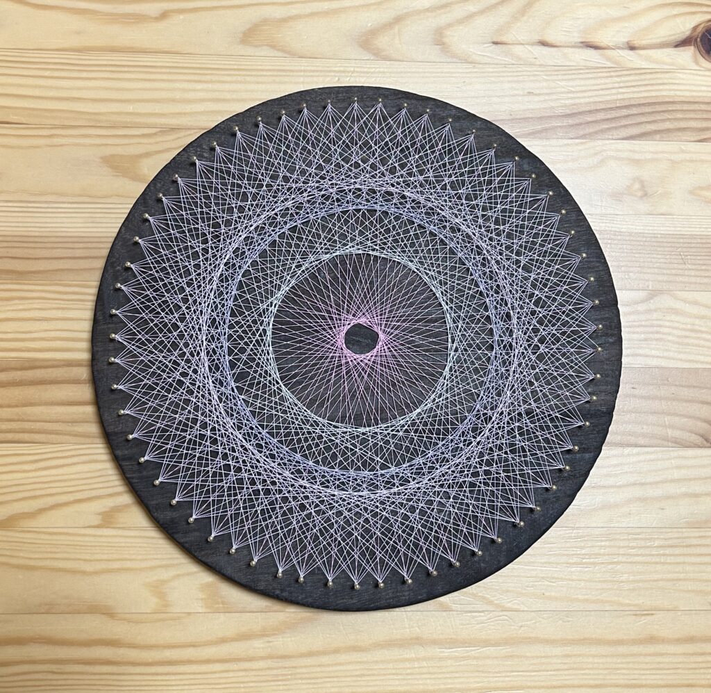 糸掛け曼陀羅完成図